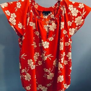 Sanctuary 2X silky casual blouse